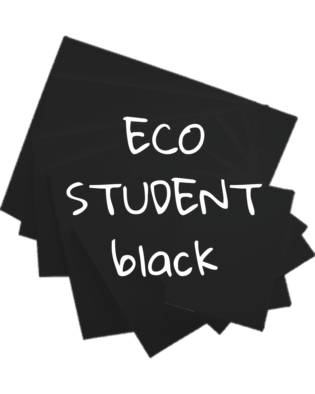 Černé malířske plátno na rámu ECO STUDENT 60 x 90 cm