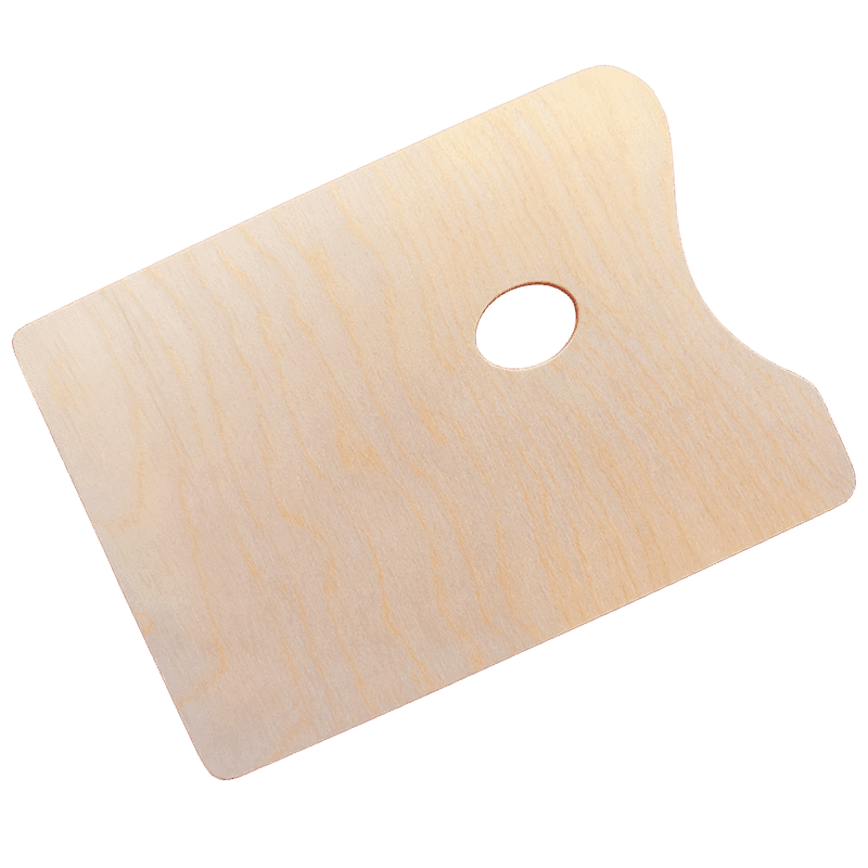 Paleta ze dřeva – obdélníková 16 x 25 cm