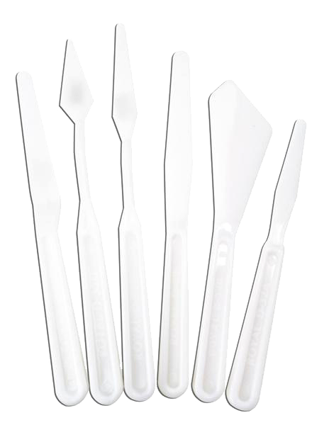 Umělecké malířské špachtle Royal - 6 dílny set